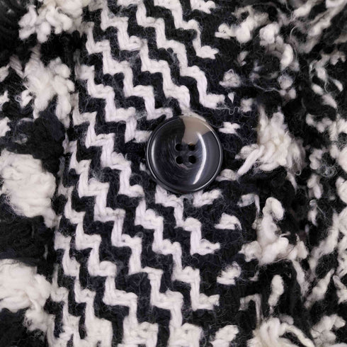 スライ SLY TWEED PATTERN NO COLLAR ツイードパターン ノーカラー ベスト レディース FREE