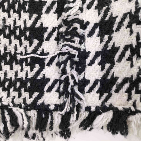 スライ SLY TWEED PATTERN NO COLLAR ツイードパターン ノーカラー ベスト レディース FREE