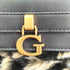 ゲス GUESS BERGEN MICRO MINI ロゴデザイン ファー ハンドバッグ レディース