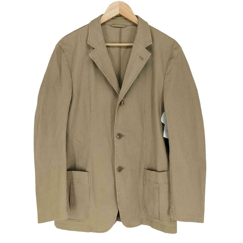 イージーバイゼニア EZ by ZEGNA エンボス 2Bテーラードジャケット メンズ LL