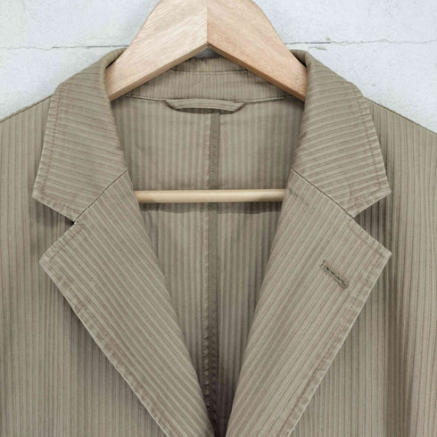 イージーバイゼニア EZ by ZEGNA エンボス 2Bテーラードジャケット メンズ LL