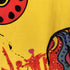 ヒロココシノ HIROKO KOSHINO 総柄 ビジュー フロッキー プリント Tシャツ レディース