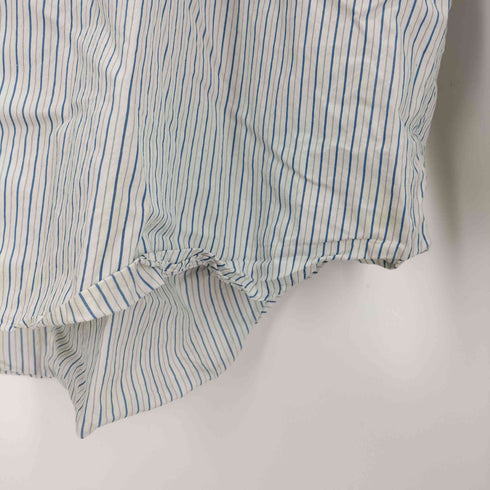 オーラリー AURALEE 25AW COTTON SILK STRIPE SHIRT コットン シルク ストライプ シャツ メンズ 5
