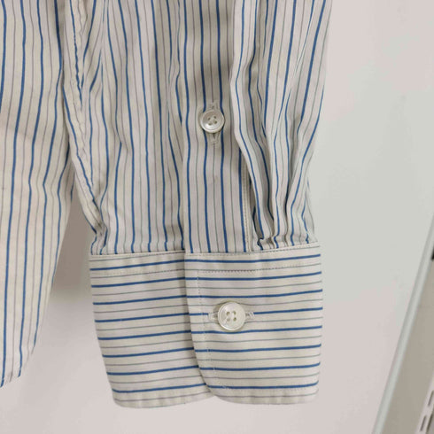 オーラリー AURALEE 25AW COTTON SILK STRIPE SHIRT コットン シルク ストライプ シャツ メンズ 5