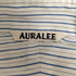オーラリー AURALEE 25AW COTTON SILK STRIPE SHIRT コットン シルク ストライプ シャツ メンズ 5