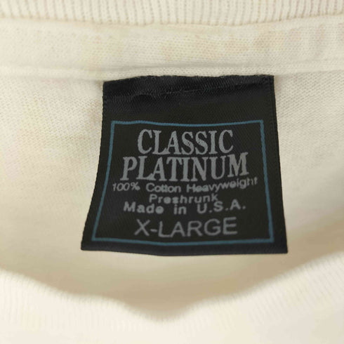 CLASSIC PLATINUM クラシックプラチナム USA製 グラフィックプリントTシャツ メンズ import:XL