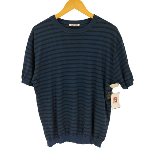 オーラリー AURALEE 26SS HIGH GAUGE COTTON KNIT TEE ハイ ガーゼ コットン ニット Tシャツ メンズ 5