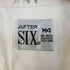 90S AFTER SIX アフターシックス 韓国製 コットン ポリ ピンタックプリーツ 半袖 ドレスシャツ メンズ M