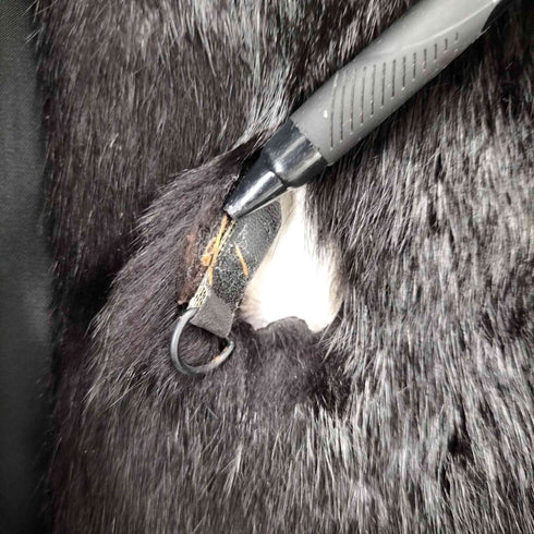 Zorronuez rabbit fur ラビットファージャケット レディース JPN:11号