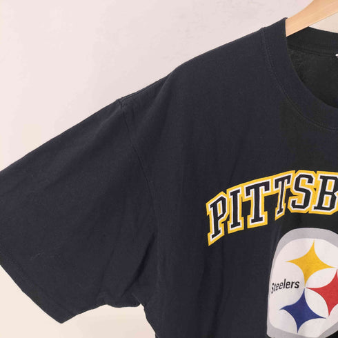 エヌエフエル NFL チームロゴ プリントクルーネックTシャツ メンズ import:XL