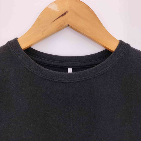 エトス ETHOS 裾格子状 ステッチ デザイン 長袖Tシャツ メンズ import:S