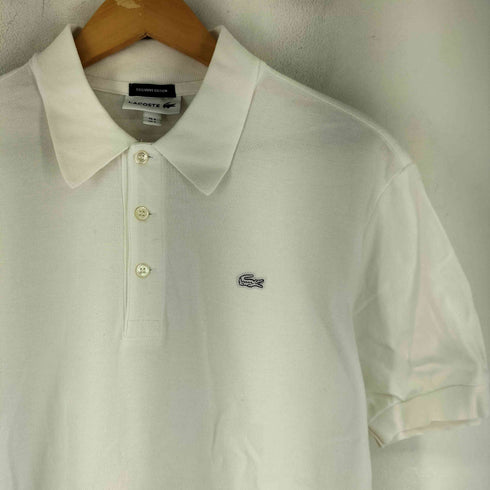 ラコステ LACOSTE ロゴワッペン 半袖 ポロシャツ メンズ import:S