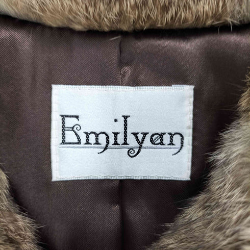 Emilyan rabbit fur ラビットファージャケット レディース JPN:9号