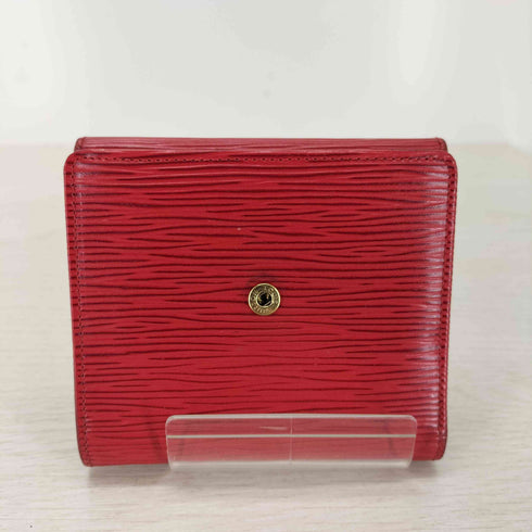 ルイヴィトン LOUIS VUITTON ポルト モネ ビエ カルト クレディ エピ 二つ折り レザー 財布 メンズ