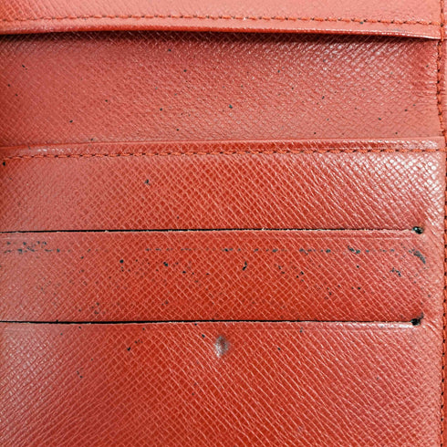 ルイヴィトン LOUIS VUITTON ポルト モネ ビエ カルト クレディ エピ 二つ折り レザー 財布 メンズ