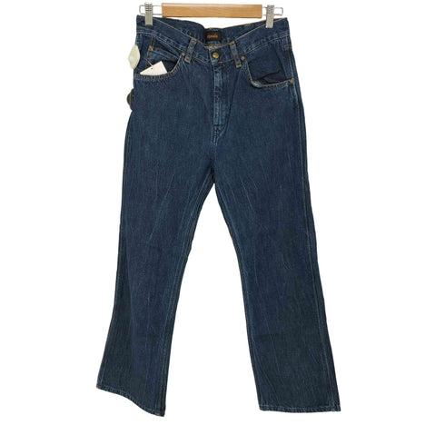 チマラ chimala ヴィンテージ加工ジップフライデニムパンツ レディース 26