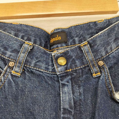 チマラ chimala ヴィンテージ加工ジップフライデニムパンツ レディース 26