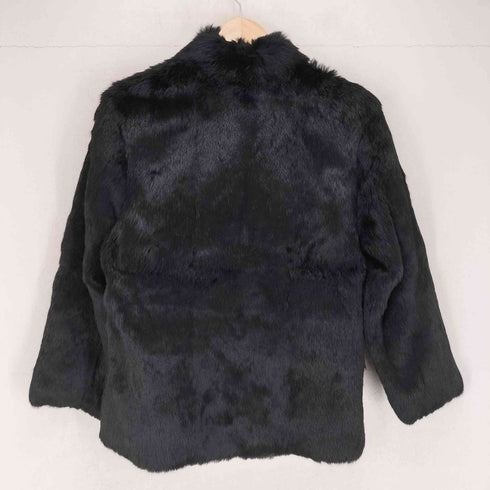 裏地総柄 チャイナボタン real fur jacket リアルファージャケット レディース