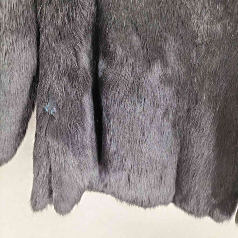 裏地総柄 チャイナボタン real fur jacket リアルファージャケット レディース