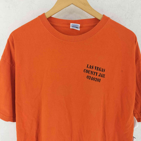 ヤズベク YAZBEK スーベニアプリント プリズナー 半袖 Tシャツ メンズ 2XL