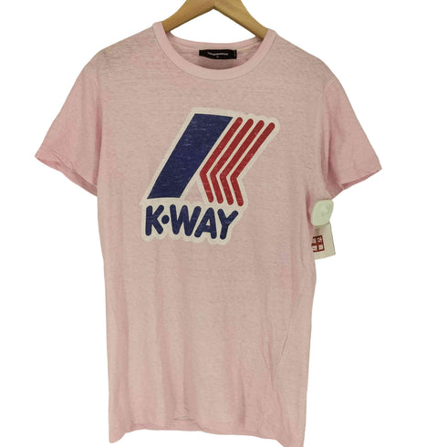 ディースクエアード DSQUARED2 ロゴプリント 半袖 Tシャツ メンズ S