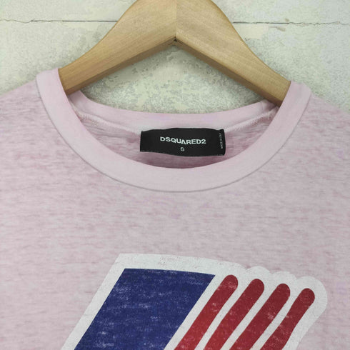 ディースクエアード DSQUARED2 ロゴプリント 半袖 Tシャツ メンズ S