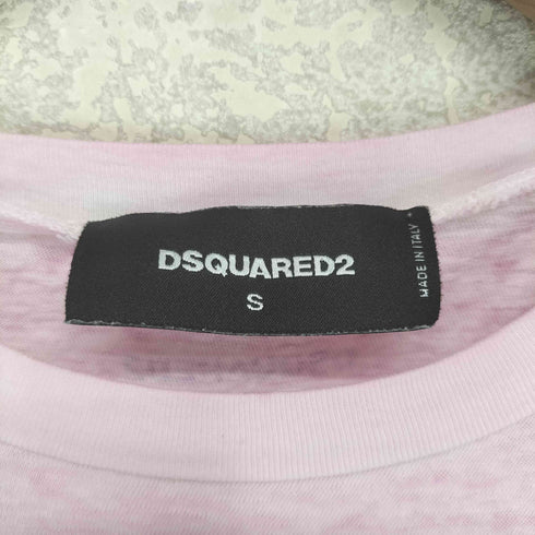 ディースクエアード DSQUARED2 ロゴプリント 半袖 Tシャツ メンズ S
