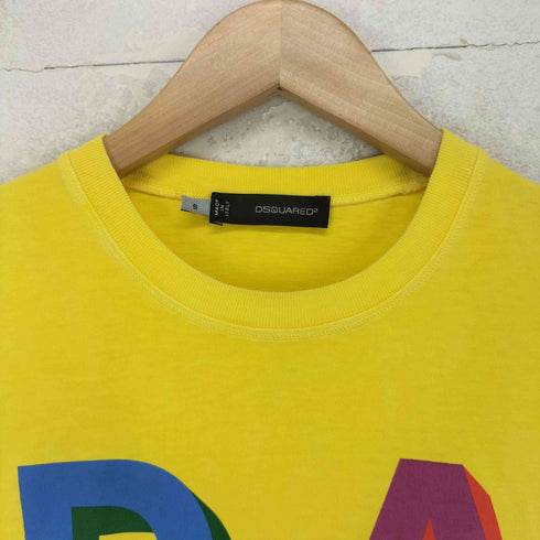 ディースクエアード DSQUARED2 DAN ロゴプリント 半袖 Tシャツ メンズ S