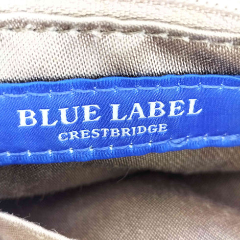 ブルーレーベルクレストブリッジ BLUE LABEL CRESTBRIDGE クレストブリッジチェック PVC ミニショルダーバッグ レディース
