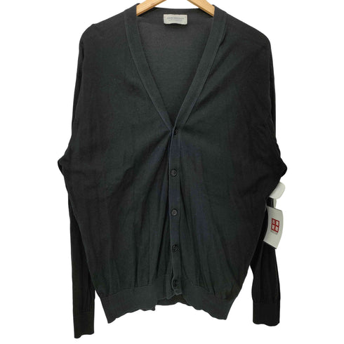 ジョンスメドレー JOHN SMEDLEY 英国製 コットン カーディガン メンズ import:L
