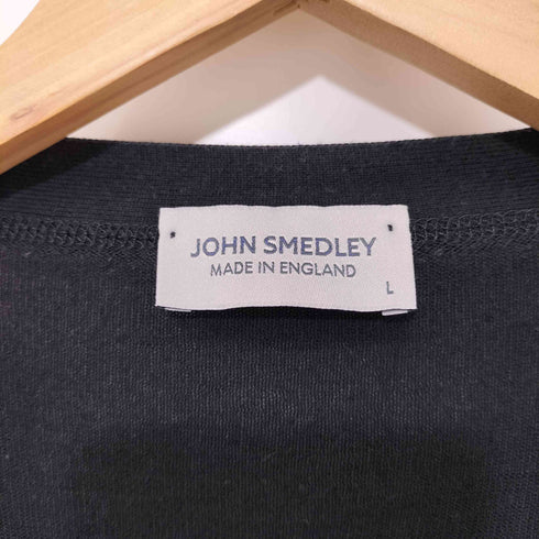 ジョンスメドレー JOHN SMEDLEY 英国製 コットン カーディガン メンズ import:L