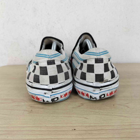 MADFOOT マッドフット チェッカーフラッグ スリッポン メンズ US 10