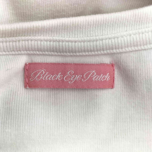 ブラックアイパッチ Black Eye Patch ロゴデザイン 半袖 Tシャツ レディース import:S