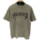 ANTIMID アンチミッド トライバルロゴ プリント スタッズ 半袖 Tシャツ メンズ M