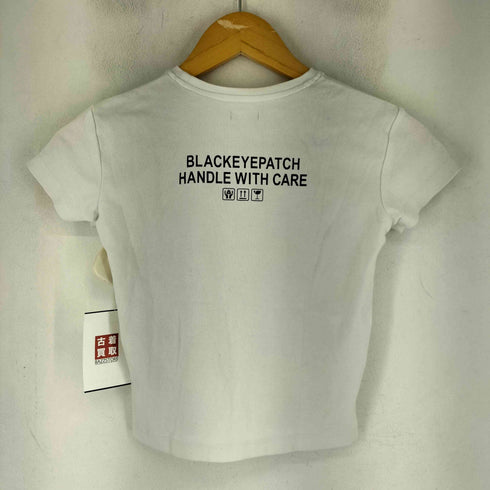 ブラックアイパッチ Black Eye Patch ロゴデザイン 半袖 Tシャツ レディース import:S