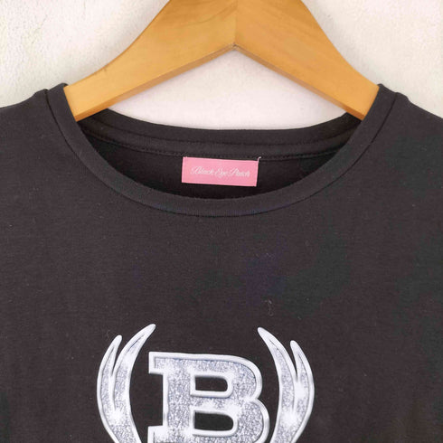 ブラックアイパッチ Black Eye Patch ロゴデザイン 半袖 Tシャツ レディース import:S