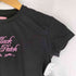 ブラックアイパッチ Black Eye Patch ロゴ刺繍 半袖 Tシャツ レディース import:S