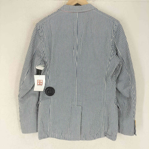 ジュンヤワタナベコムデギャルソン JUNYA WATANABE COMME des GARCONS AD2013 14SS ストライプ 3ボタン テーラードジャケット メンズ XS