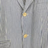 ジュンヤワタナベコムデギャルソン JUNYA WATANABE COMME des GARCONS AD2013 14SS ストライプ 3ボタン テーラードジャケット メンズ XS