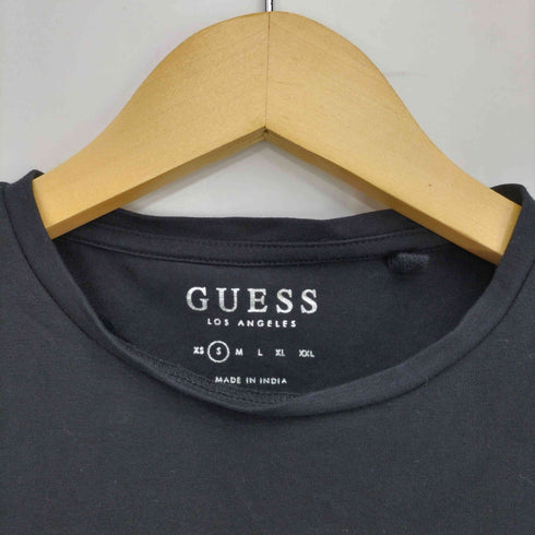 ゲス GUESS ラインストーン フロント ロゴ S/S Tシャツ Y2K レディース import:S