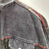 ザラ ZARA フリンジ ウール 異素材切替 デニムジャケット レディース import:XS