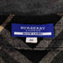 バーバリーブルーレーベル BURBERRY BLUE LABEL ロゴ刺繍 裏地ノバチェック ハーフジップ ニットワンピース レディース 38