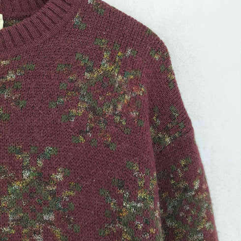 イグザンプル EXAMPLE MADE IN ITALY ノルディック柄 アクリル混 ニット メンズ 40