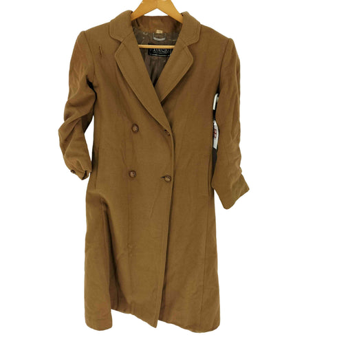 AGUAMARINA CASHMERE 100% カシミヤ ダブル チェスターコート レディース JPN:11号