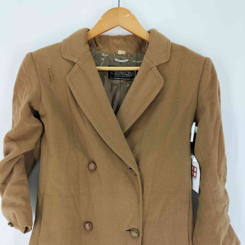 AGUAMARINA CASHMERE 100% カシミヤ ダブル チェスターコート レディース JPN:11号