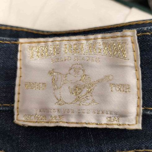 トゥルーレリジョン TRUE RELIGION MADE IN USA ローライズ スキニーデニムパンツ レディース US:23