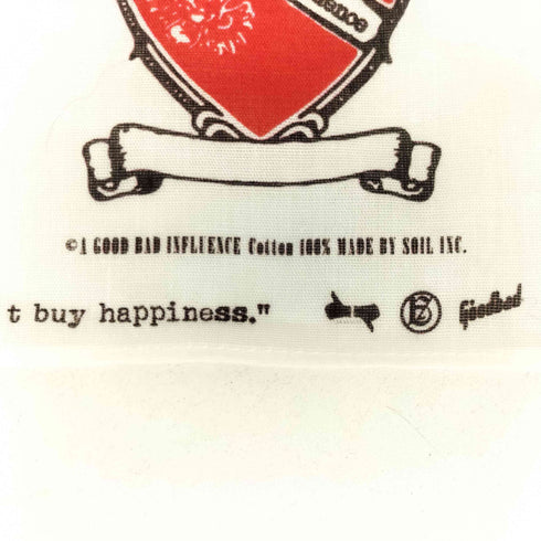 A GOOD BAD INFLUENCE ハートモチーフ スカーフ レディース