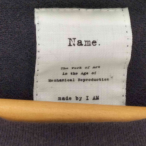 ネーム Name. ステッチ ポケット L/S 長袖 カットソー メンズ JPN:1
