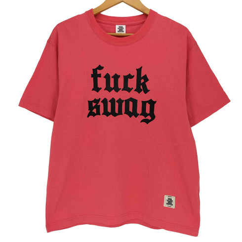 ザブラックアイパッチ THE BLACK EYE PATCH FUCK SWAG TEE S/S Tシャツ メンズ import:M