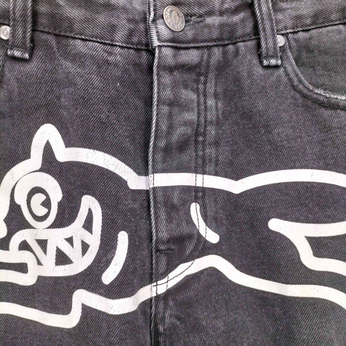 アイスクリーム ICE CREAM Big Black Jean Vanilla Fit Shorts メンズ 32